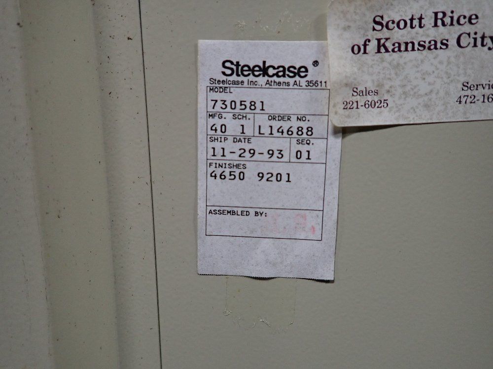 Steelcase 15"x36" Shelves Storage Cabinet - 730581