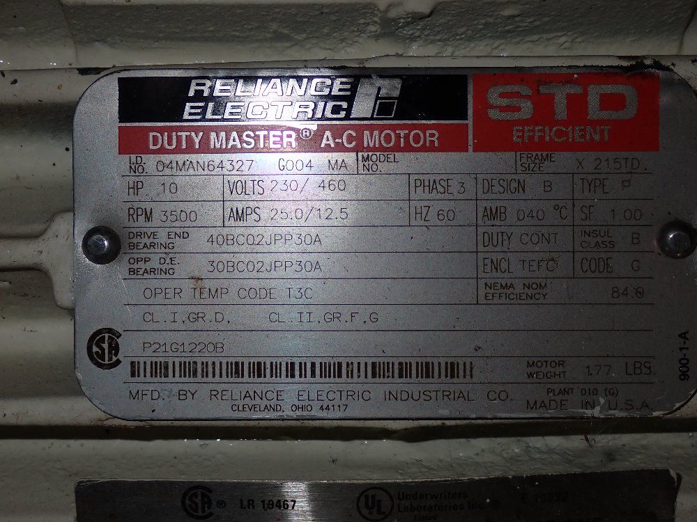 Ross 10 Hp Me 510 Mixer - Me 510