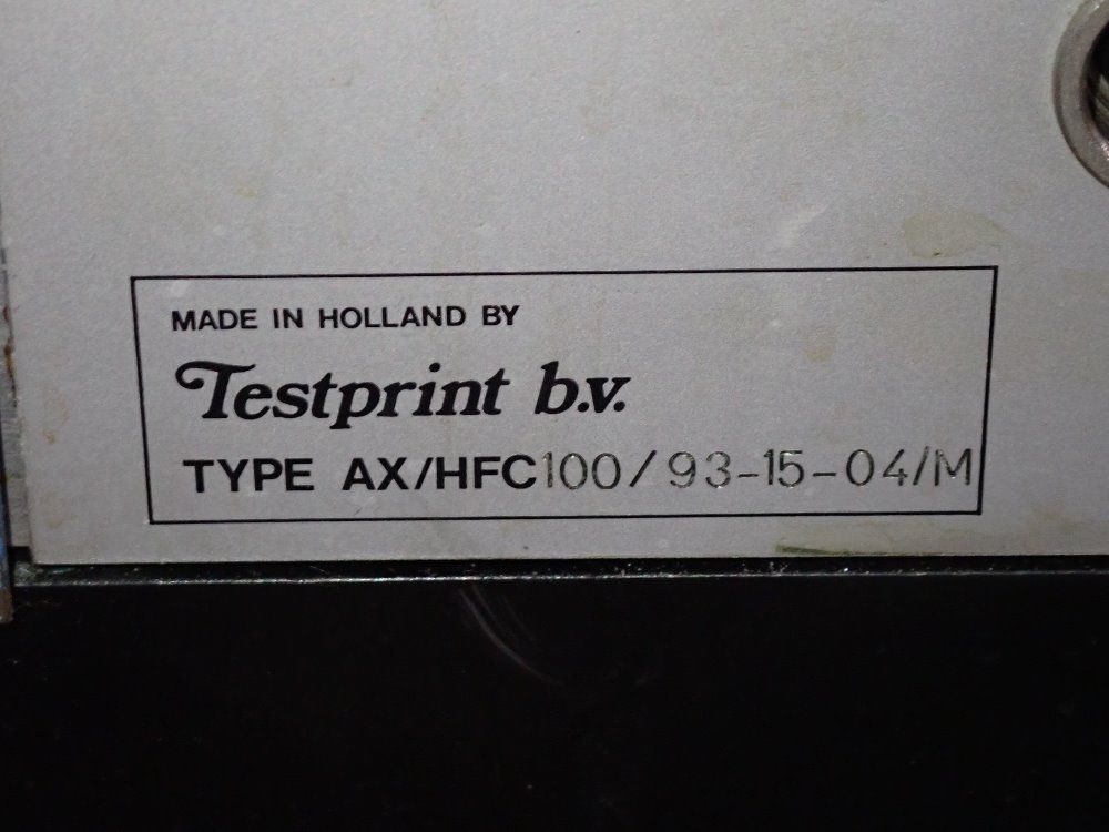 Testprint Bv Tack-o-scope - Ax/hfc100/93-15-04/m
