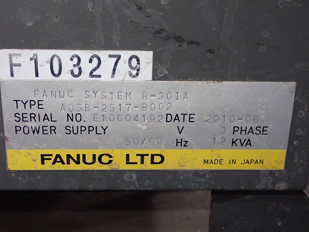 Fanuc 2010 Fanuc R-30ia Robot Control Cabinet - R-30ia