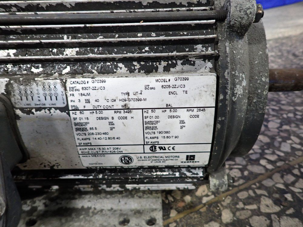 Us Motors 5 Hp Motor - G70399