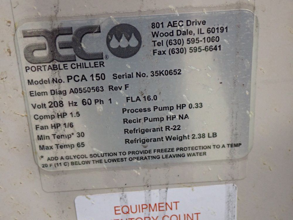 Aec Chiller - Pca150