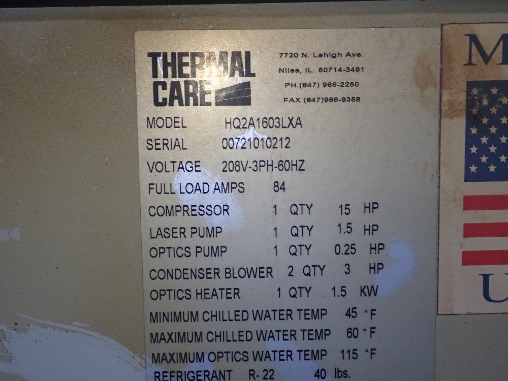 Thermal Care Chiller