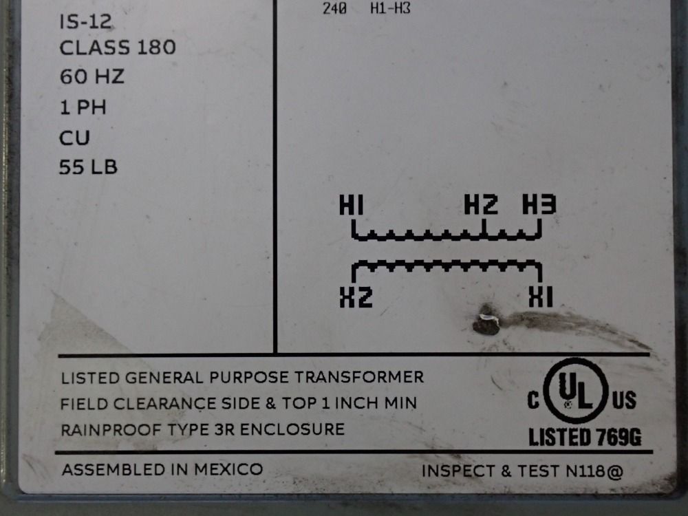 Abb 3 Kva Transformer - 9t51b1815