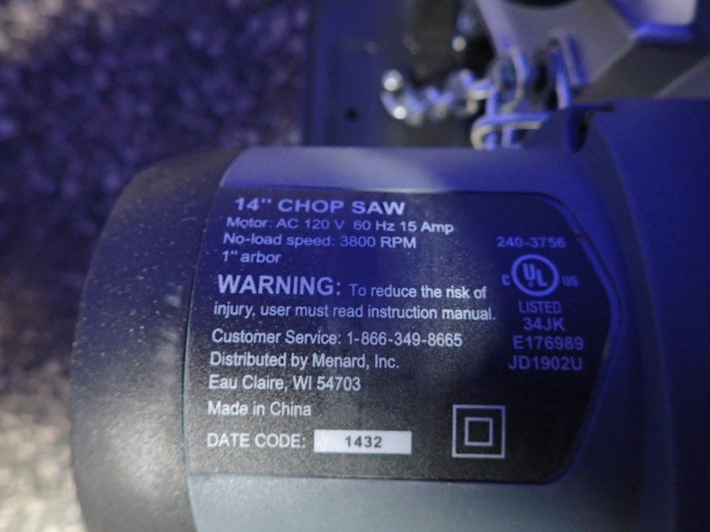 Performax 14" Chop Saw - 240-3756