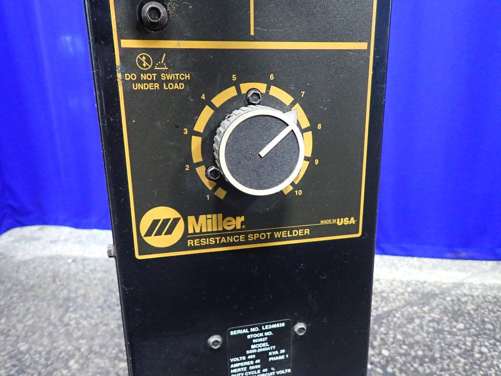 Miller 45a Spot Welder - Ssw-2040att
