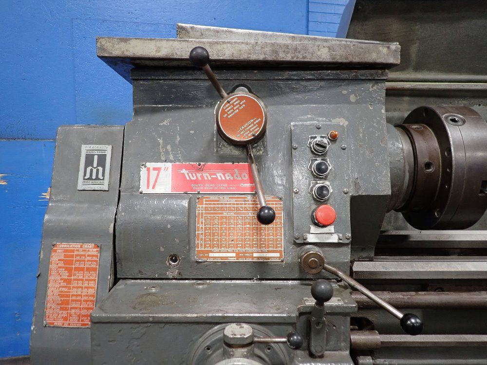 Southbend 17" X 106" 17" Turn-nado Lathe - 17 Turn-nado