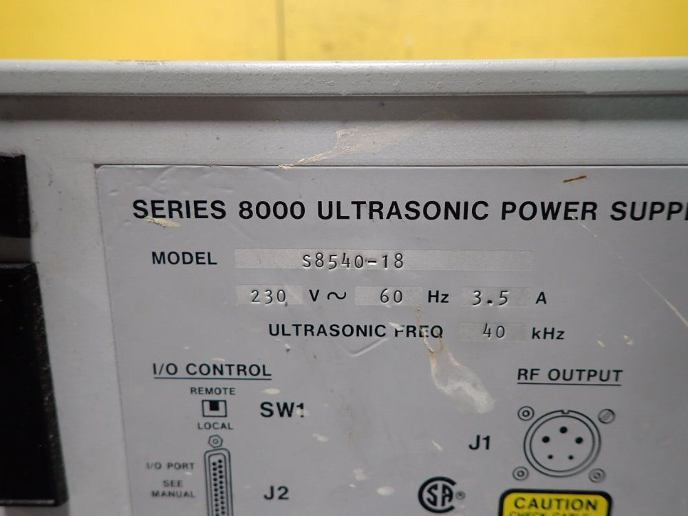 Branson S8540-18 Power Supply - S8540-18