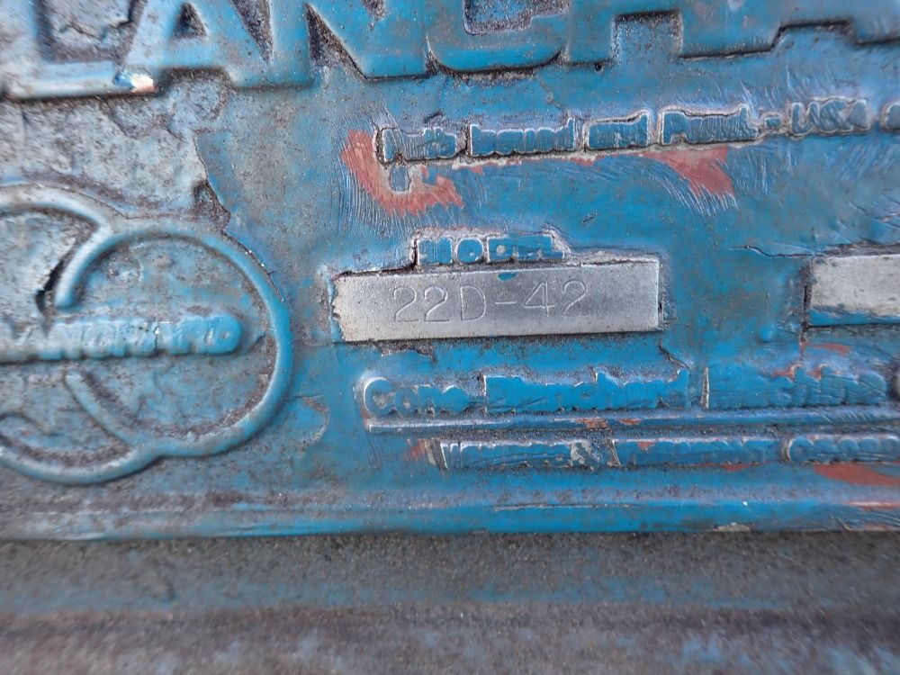 Blanchard 42" Rotary Surface Grinder - 22d-42