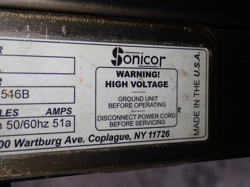 Sonicor Vapor Degreaser - Cudr-70 / 12516b