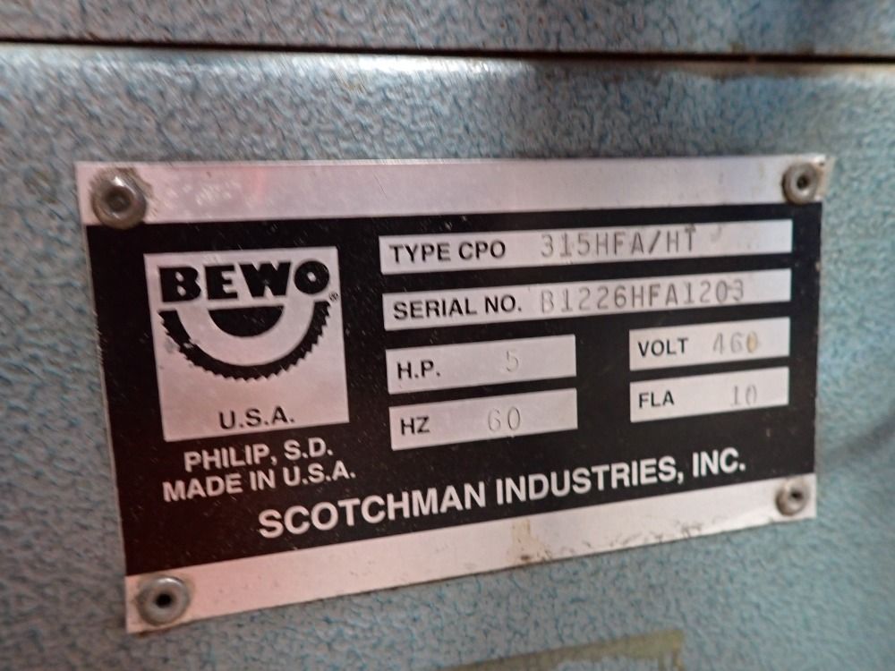 Scotchman 75" Wet Cold Metal Saw - 315hfa/ht