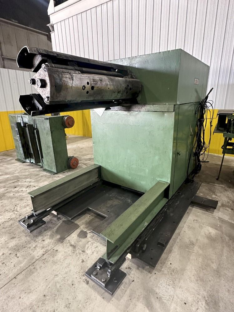 Red Bud 20,000 Lbs X 48" Coil Reel Uncoiler & Car - Rm48-20s