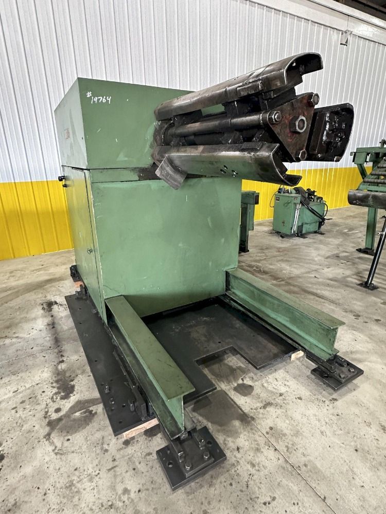 Red Bud 20,000 Lbs X 48" Coil Reel Uncoiler & Car - Rm48-20s