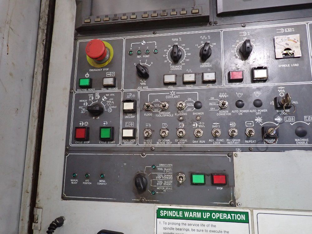 Doosan Infracore 19 1/2" X 19 1/2" 2006 Doosan Infracore Dhm-500 Horizontal Machining Center - Dhm-500