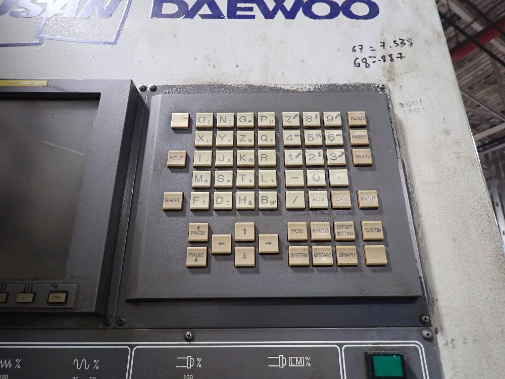 Doosan Infracore 19 1/2" X 19 1/2" 2006 Doosan Infracore Dhm-500 Horizontal Machining Center - Dhm-500