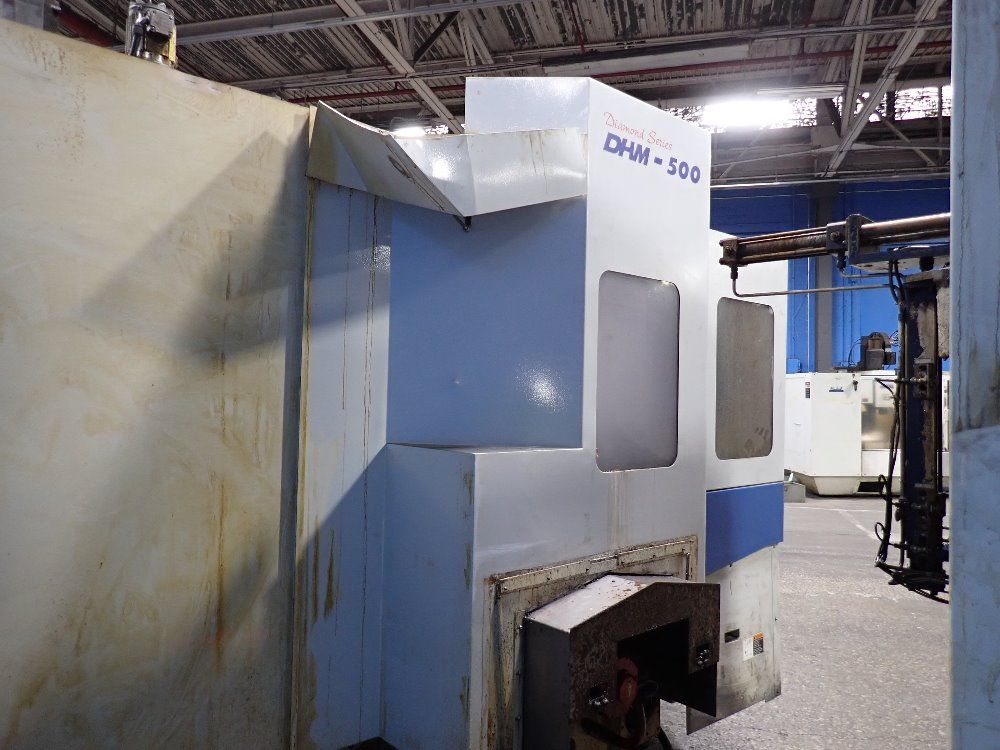 Doosan Infracore 19 1/2" X 19 1/2" 2006 Doosan Infracore Dhm-500 Horizontal Machining Center - Dhm-500