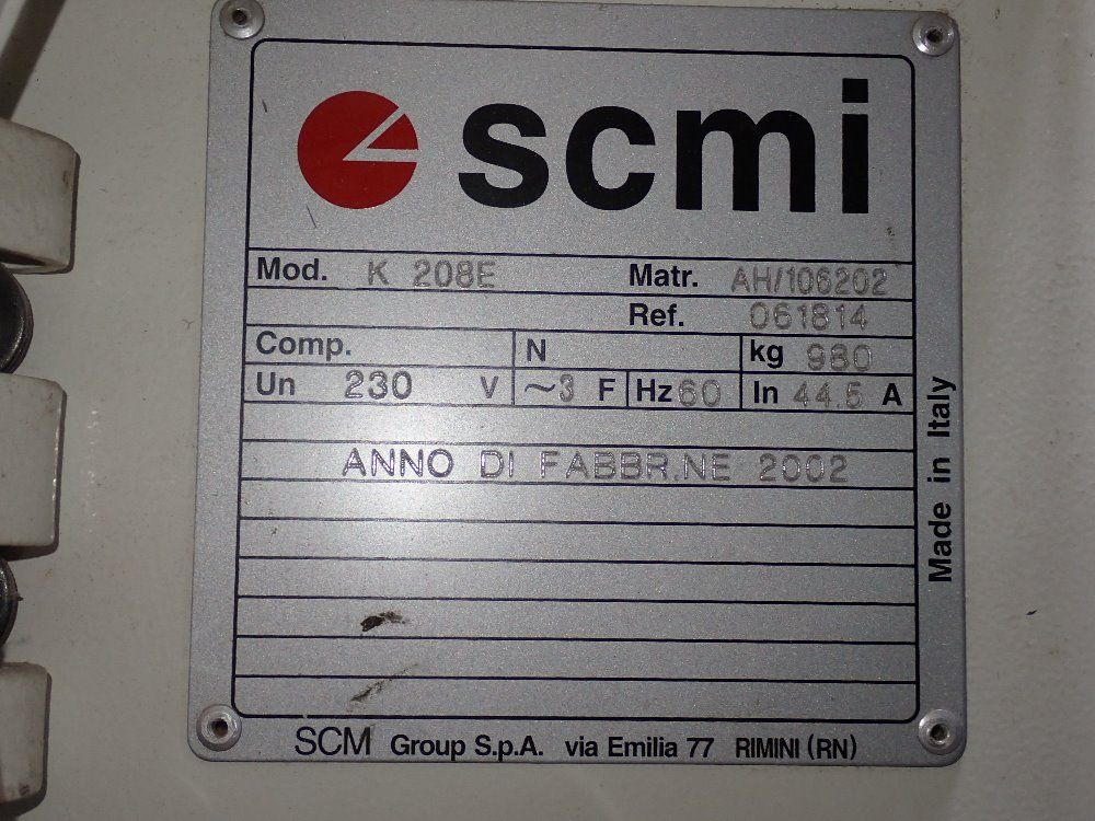 Scmi 106" Olimpic K208 Edge Bander - Olimpic K208